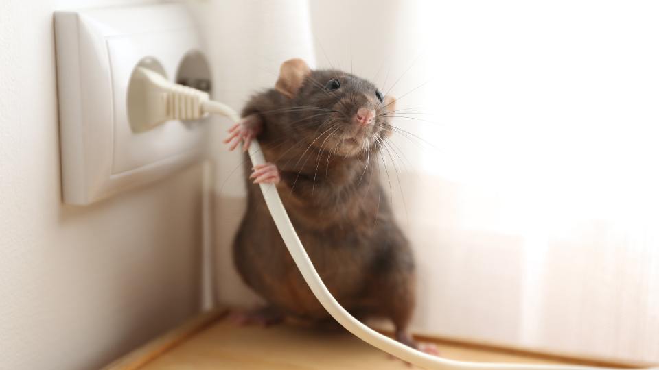 mouse and cable