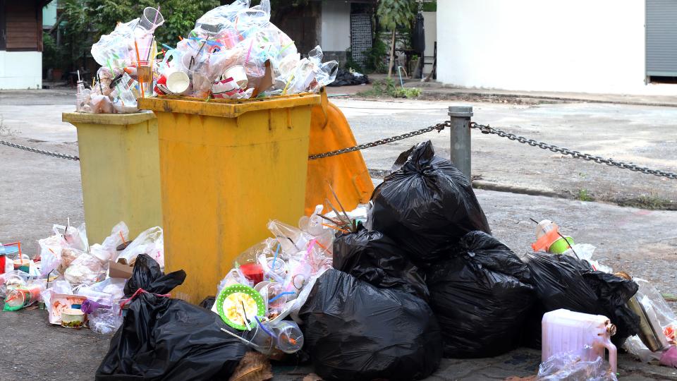 photo of waste left on the street no duty of care