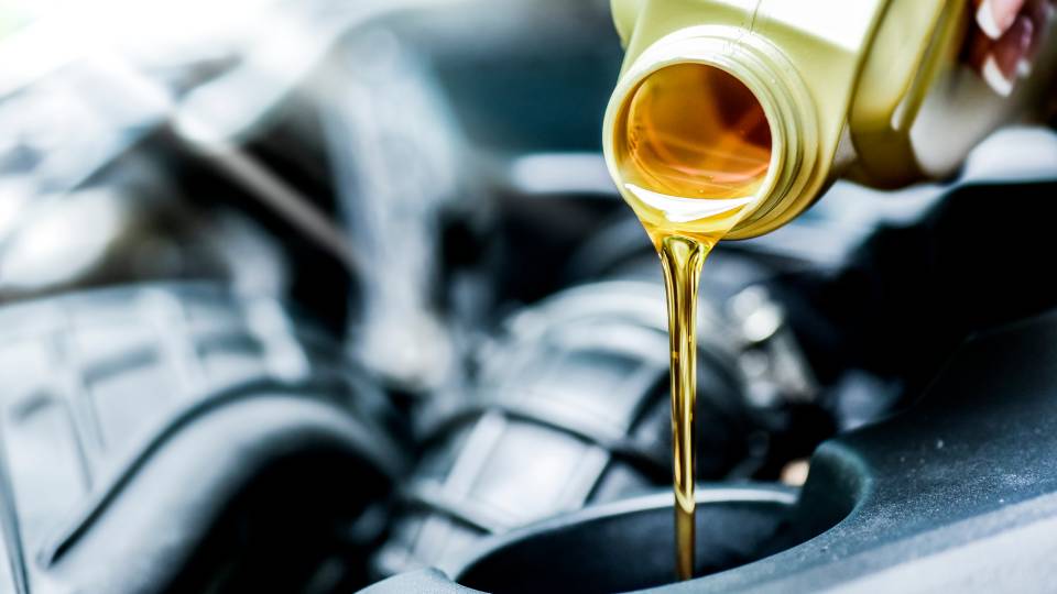 hazardous chemicals going into an engine in a car garage UK