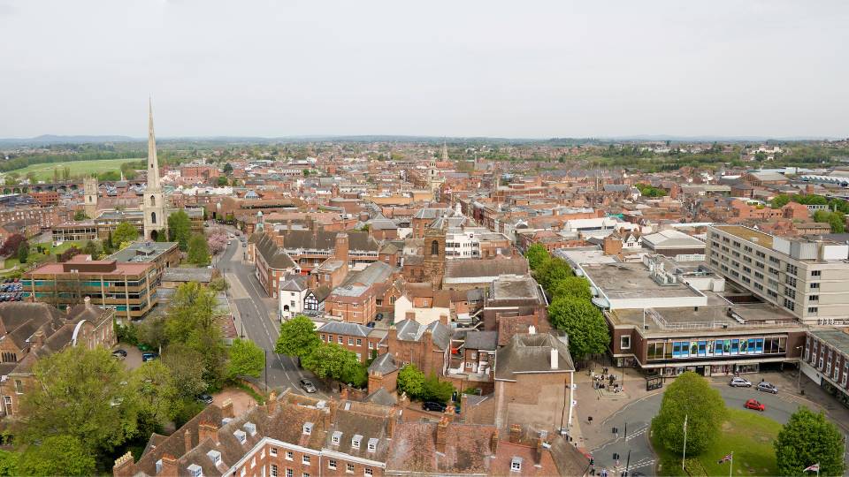 worcester city centre