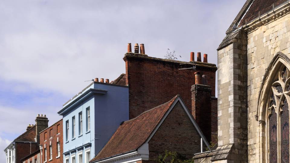 Chichester city centre in Sussex