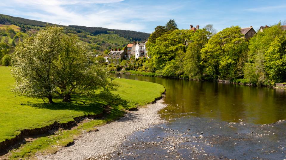 St Asaph in Denbighshire, Wales