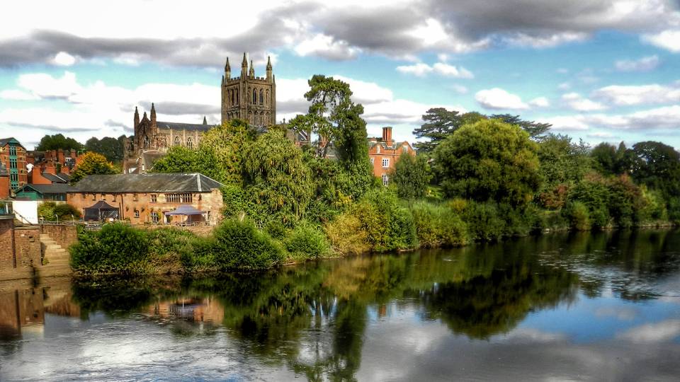 Hereford in Herefordshire