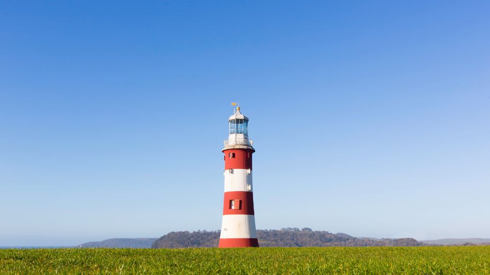 A photograph of Plymouth hoe