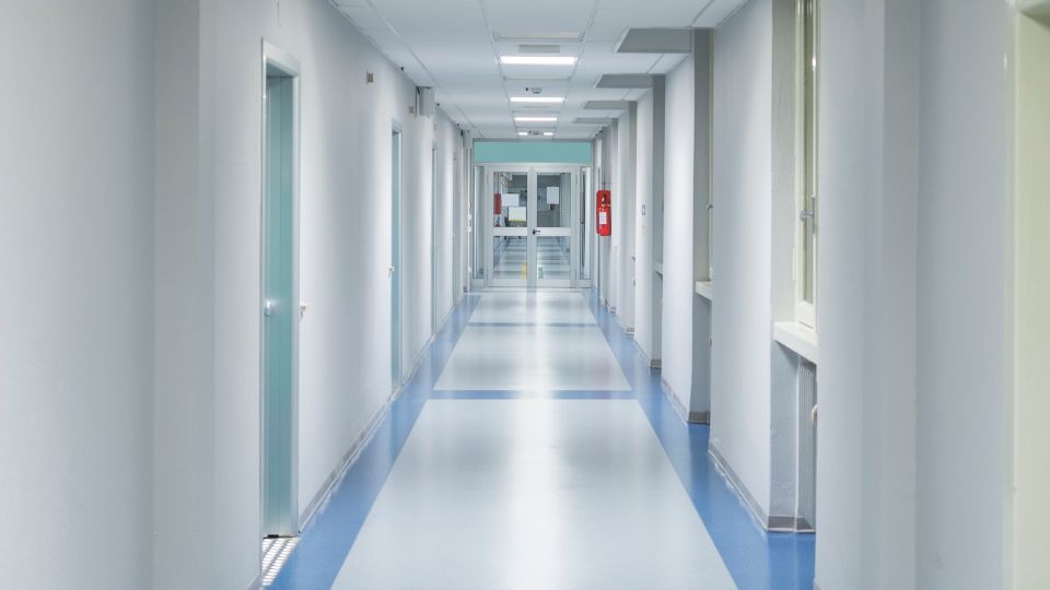 Inside a hospital