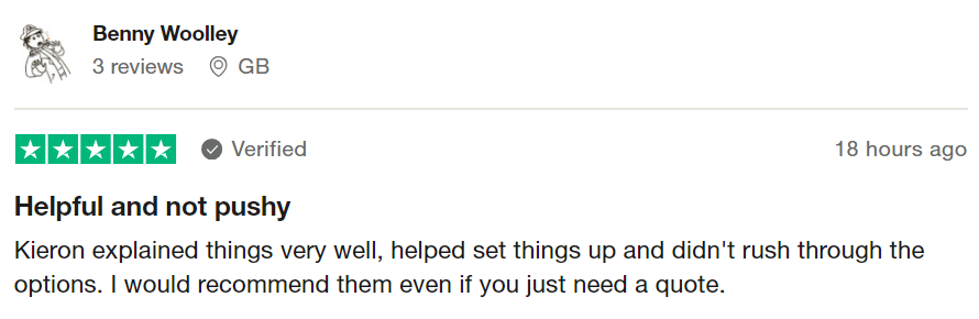 Benny waste managed trustpilot review